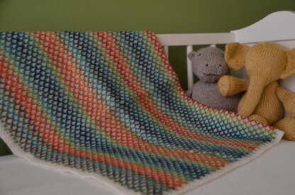 Mock Honeycomb Blanket