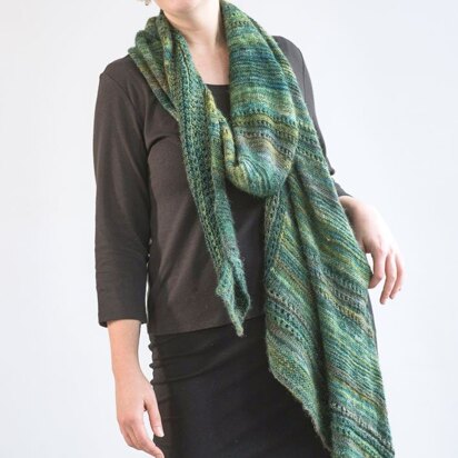 Winstead Shawl in Berroco Millefiori Light Luxe - Downloadable PDF