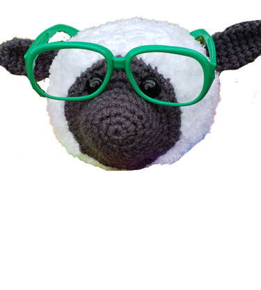 Lamb eyeglass holder