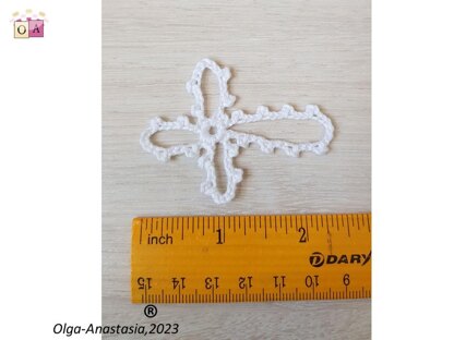 Small crochet cross 2