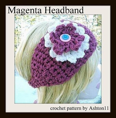 Crochet Headband or Neckwarmer | Crochet Pattern by Ashton11