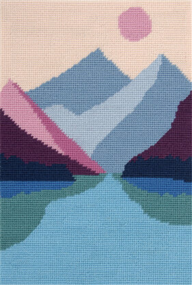 DMC Lake Tapestry Canvas - 30 x 30cm