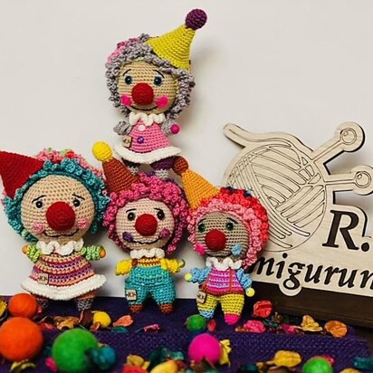 Amigurumi Clown