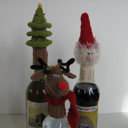 Mary Christmas! Bottle Toppers