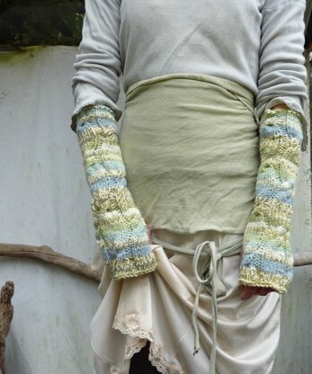 Inner Wild Waterlily Arm Warmers