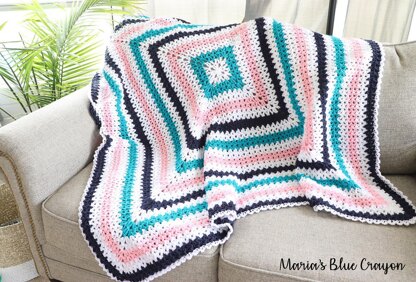 V-Stitch Granny Blanket