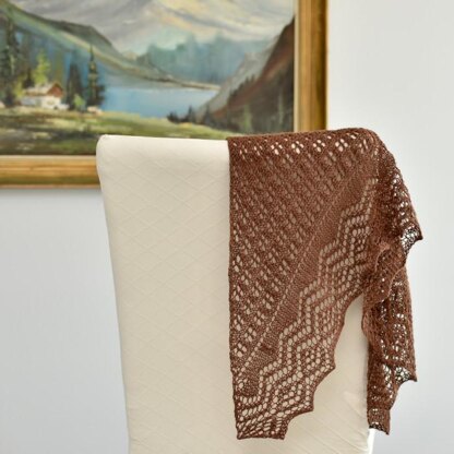 Orenburg Chestnut Shawl