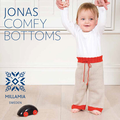 Jonas Comfy Bottoms in MillaMia Naturally Soft Merino
