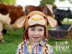 Luna the Moo-Moo Cow Hat
