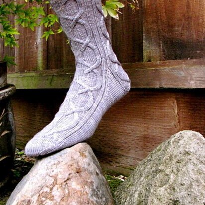 Gandalf Socks - knitting pattern