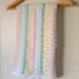 Sherbert Stripes Sampler Baby Blanket