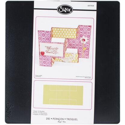 Sizzix Bigz Big Shot Pro Die 12"X12.75" - Tri-Shutter Card