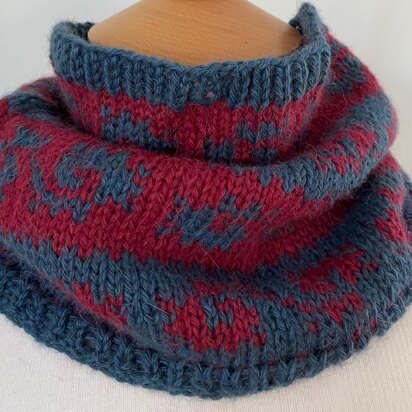 Celtic Fair Isle Snood