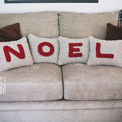 NOEL Pillow Covers