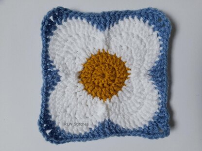 Retro Flower Block