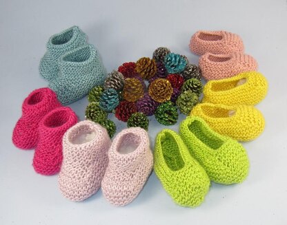 Really Easy Baby Booties and Slippers