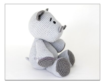 Amigurumi Hugo the Hippo