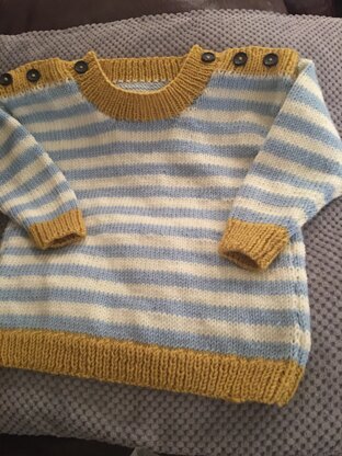 Boys stripe jumpet