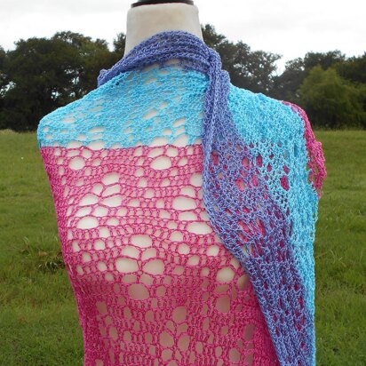 Aronia Shawl