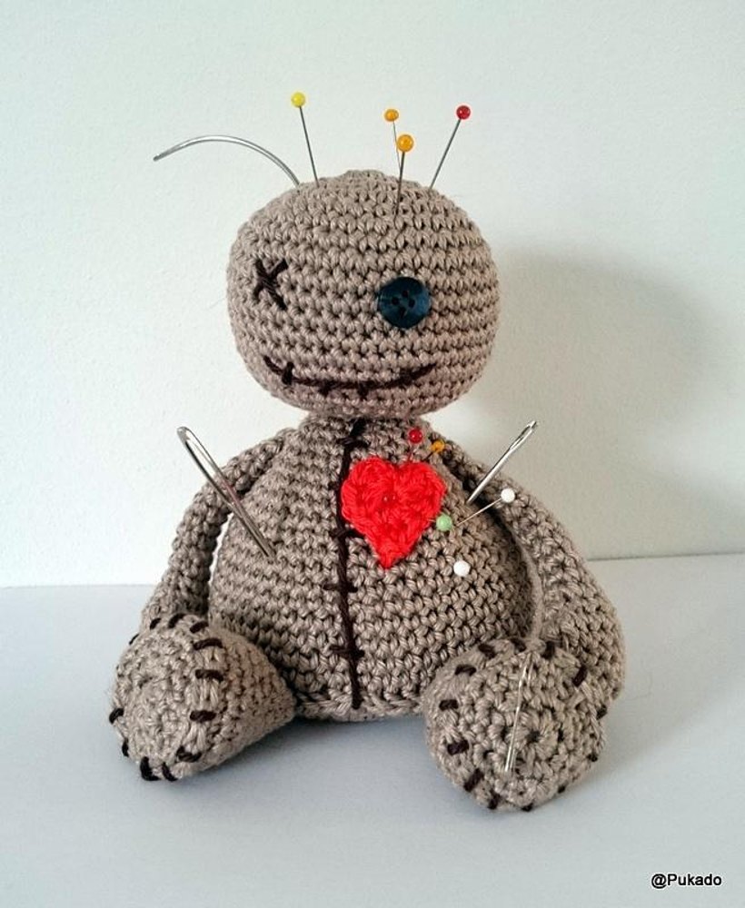 Voodoo Doll Pincushion How To - a Great Beginner's Sewing Project