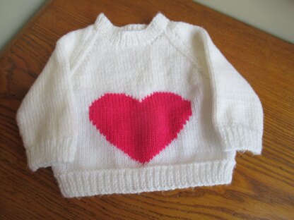 Baby Heart Jumper