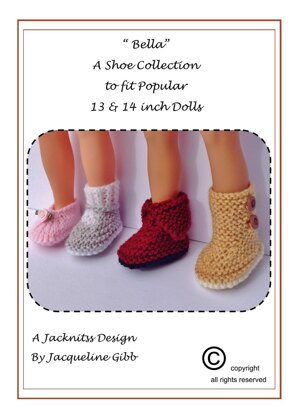 1LC01 Shoe Collection for 14" Dolls