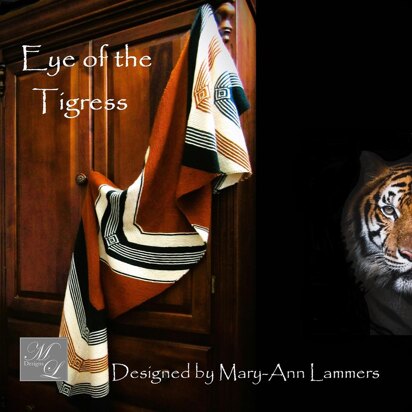 Eye of the Tigress - knitting pattern