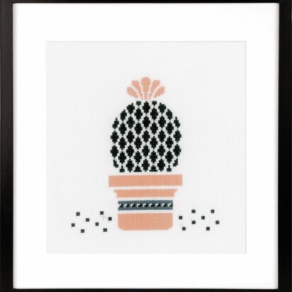 Vervaco Counted Cross Stitch Kit: Succulent 3 - 20 x 20cm