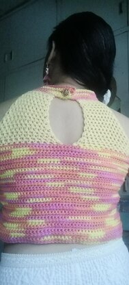 Crochet Pattern - Kyana Halter Top