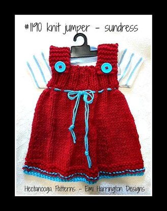 1190 - KNIT SUNDRESS JUMPER