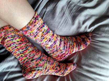 Flat Knit Socks