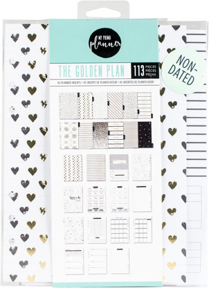 Prima Marketing My Prima A5 Planner Inserts - Golden Plan