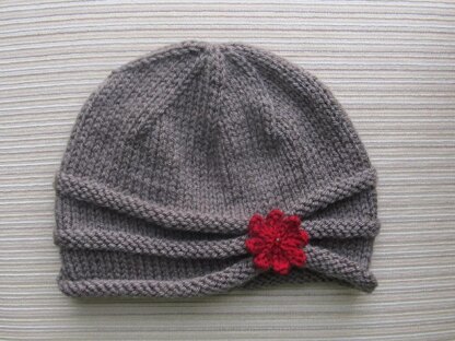 Rolled Brim Hat in Size Adult