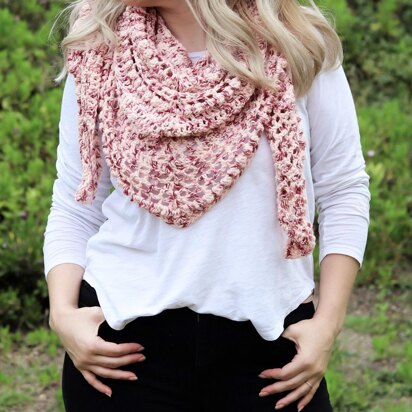 Rose Petal Shawl