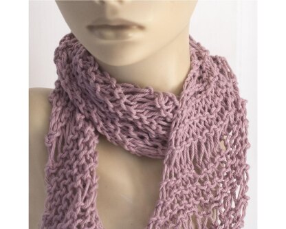 Cotton Skinny Scarf