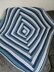 Filet Log Cabin Blanket