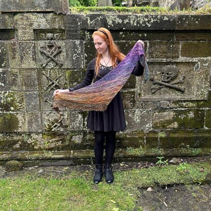 Worst Witch Scarf - knitting pattern