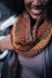 Angella Cabled Cowl in Lion Brand Basic Stitch Skein Tones - M20399 BSAP - Downloadable PDF