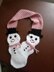 Fun Snowman Scarf