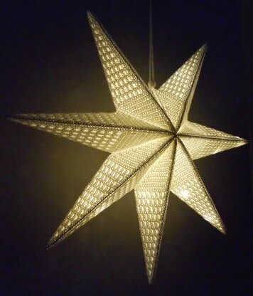 3D Star lantern in 2 sizes