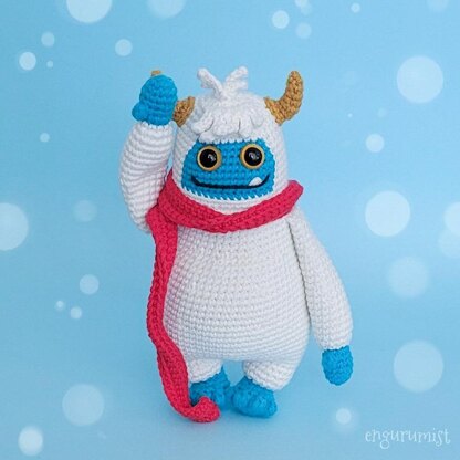 Jampa the Yeti Amigurumi Monster Pattern