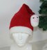 Adult Santa Head Christmas Hat