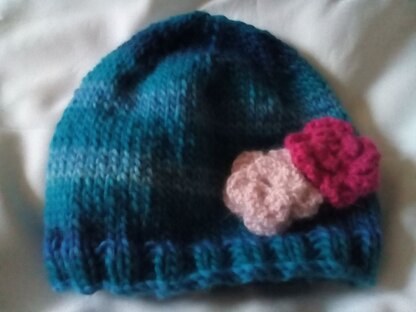 Adult's Chunky Knit Hat In Naturgarn
