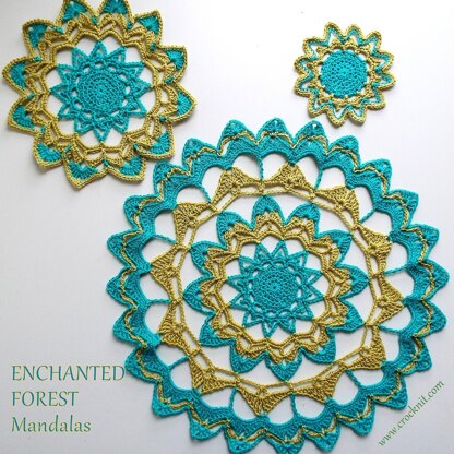 ENCHANTED FOREST Mandalas USA