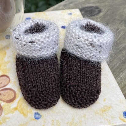 Cappuccino Booties