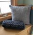 Cabled Zig Zag Bolster Pillow