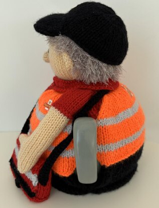 Postman Pete tea cosy