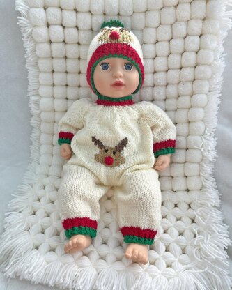 P138 Rudolph Bodysuit and Hat