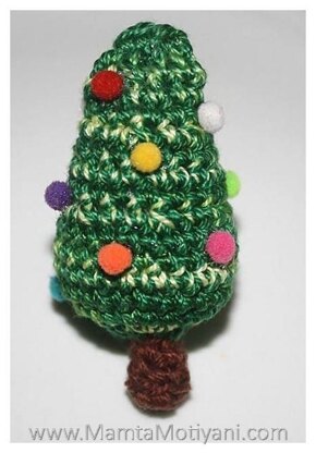 Crochet Christmas Tree Ornament Pattern Amigurumi Decorations