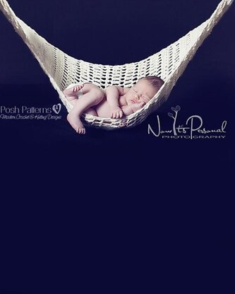 Newborn Hammock Nest Sling Crochet Pattern 265